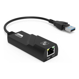 Adaptador Ethernet Usb 3.0 A Rj45 Gigabit Lan 1000 Mbps