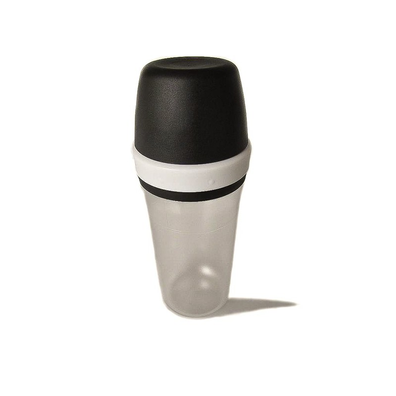 TUPPERWARE Exclusive Parmesan Shaker 400 ml Black Cocoa Shaker Parmesano
