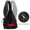 TurnWay Water-Proof Sling Backpack/Crossbody Bag/Shoulder Bag for Travel, Hiking, Cycling,