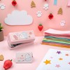 1 Set Pink Mini Stapler with No.12 Staples, Cute Rabbit