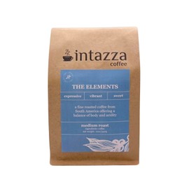 Intazza Ground Coffee (12oz bag) -Sourced responsibly and roasted in Murrieta, CA (12 Ounce (Pack of 1), Elements)