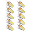 Joutameili 10 Pack G4 LED Bulb 12V AC DC 2.5W