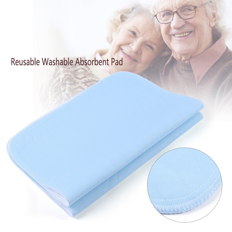 2pcs Reusable Washable Pad An Absorbent Pad For Adults Incontinence