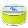 Reaction Tackle - Línea de pesca trenzada Hi Vis amarilla