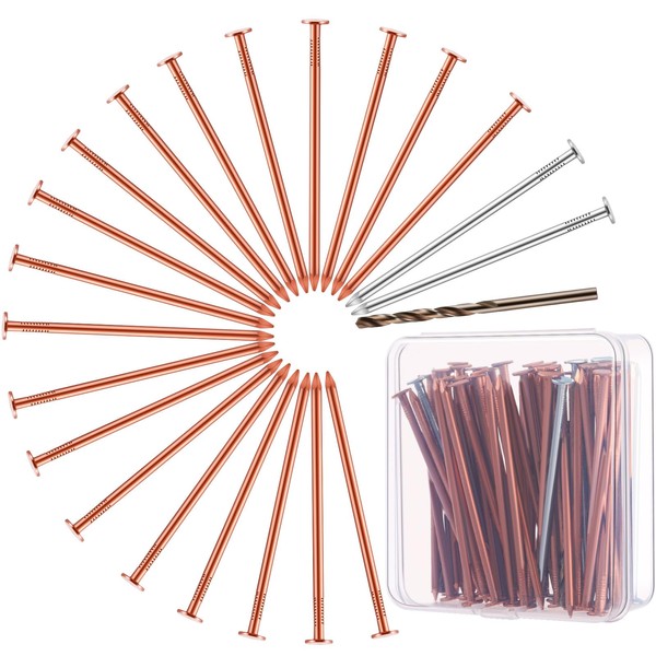 Gisafai 67 Pcs Copper Nails Tree Stump Killer Set, Include