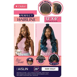 Outre Lace Front Wig - Perfect Hair Line 13X6 - Aislin (DEEP AUBURN)