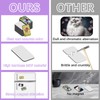 60 PCS Sublimation Magnets Blanks Rectangle Products 30 Pcs Sublimation