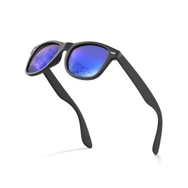 GREENTREEN Polarised Sunglasses for Men and Women - High Quality and Comfort - UV400 Protection - Unisex Sunglasses, 2140-Blue