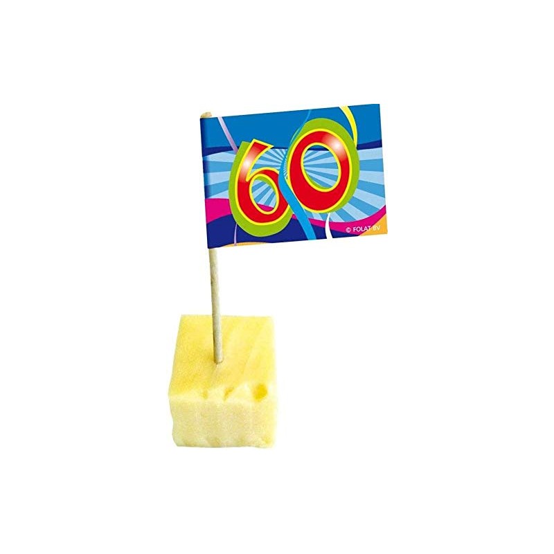Folat 27360 Party-Picker zum 60. Geburtstag, Wirbel, erhältlich