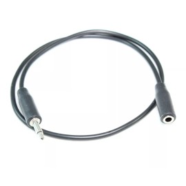 My Cable Mart 6 IN 3.5mm SLIM MONO TS (2 conductor) Male to Female Audio EXTENSION Cable