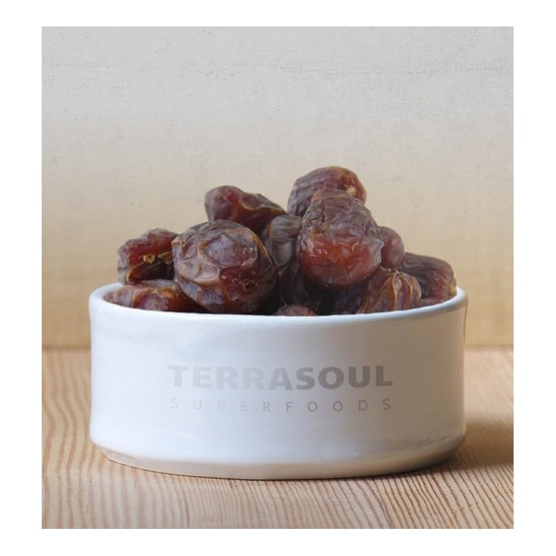 Terrasoul Superfoods Organic Pitted Medjool Dates, 12oz - Pits Removed
