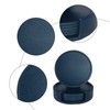 Bdfgh Set of 6 Leather Coasters with 1 Holder for