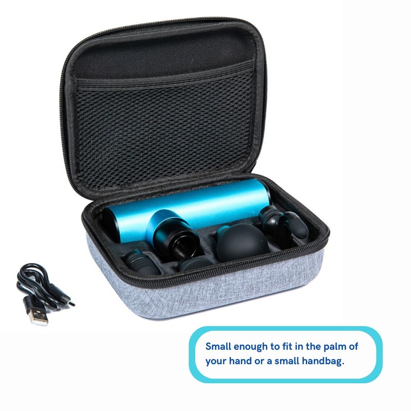 Cubii Knot - Mini Handheld Massage Gun with 4 Massage