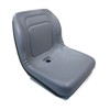 Country Clipper Replacement Gray Tractor Seat for Milsco XB-180