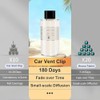 Car Air Freshener Refill Oil 2 Pack, 3.5oz Mahogany Coconut