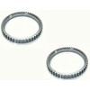DAKAtec 400081 ABS Ring Front Axle (Pack of 2)
