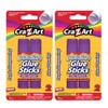 LAROSE INDUSTRIES LLC CZ11320 Crazyart Glue Sticks Color Fade 2Ct