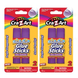 LAROSE INDUSTRIES LLC CZ11320 Crazyart Glue Sticks Color Fade 2Ct
