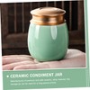 Alipis Celadon Tea Holders Snack Sugar Container for Coffee Bar