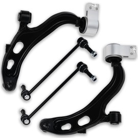Koxot Front End 4pc Suspension Kit Fit for 2013-2018 Ford Taurus, 2013-2016 Flex and Lincoin, 2013-2016 MKS, 2013-2019 MKT, 2 Lower Control Arms w/Ball Joints 2 Sway Bar End Links