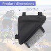 CHEERYMAGIC Bike Frame Triangle Bag, Waterproof Front Handlebar Bags for