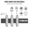 Adaptive Utensils for Elderly, Hand Tremors, Parkinsons & Handicapped |