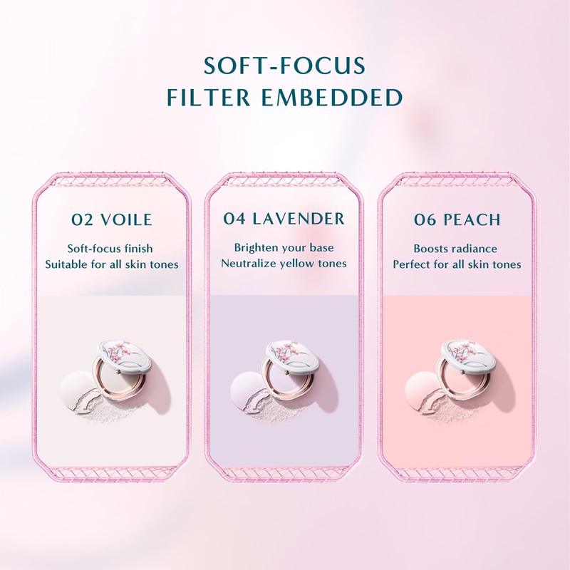 FLORASIS Flawless Jade Breathable Pressed Powder (Ode to Embroidery) (06