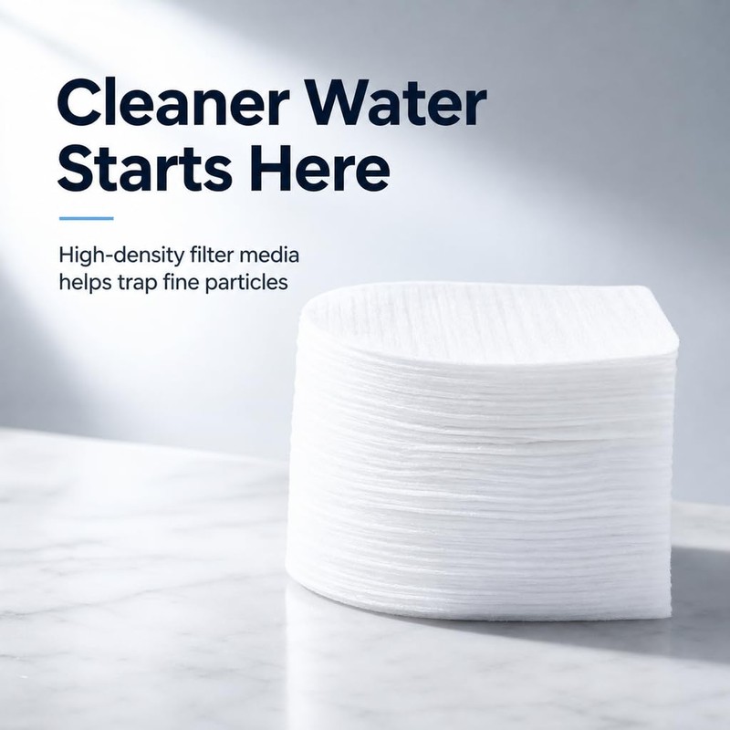 Faucet Filter Cotton Bag, 50/100 PCS Faucet Filter Bags for