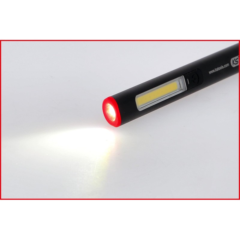 KS Tools UltimateBEAM 150.4540 Aluminium LED Pen Lamp Li-Ion, 150