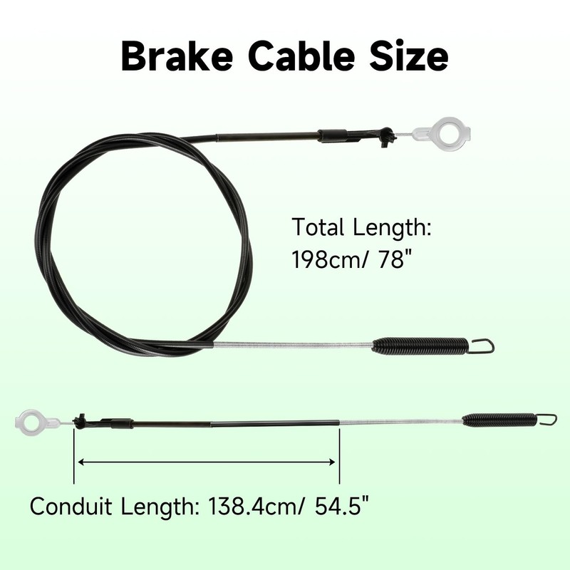 XIKOBY 133-1998 Brake Cable Compatible with Toro Timemaster 30" Self