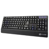 G-CUBE Illuminate Backlit Gaming Keyboard (Blue and White LED)