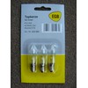 Set of 3 TOPK Rippled for Fairy Lights 12 V
