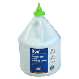 Bon 84-749 5-Pound Chalk for Chalk Box, Fluorescent Lime