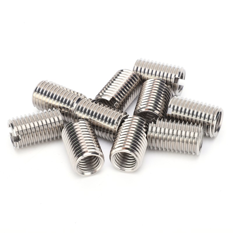 10Pcs Thread Inserts Reducing Nut Repair Tool 303 Stainless Steel