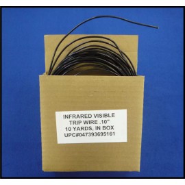 10 Yards Infrared Visible Trip Wire, Solid Copper Core, Night Vision Reflective