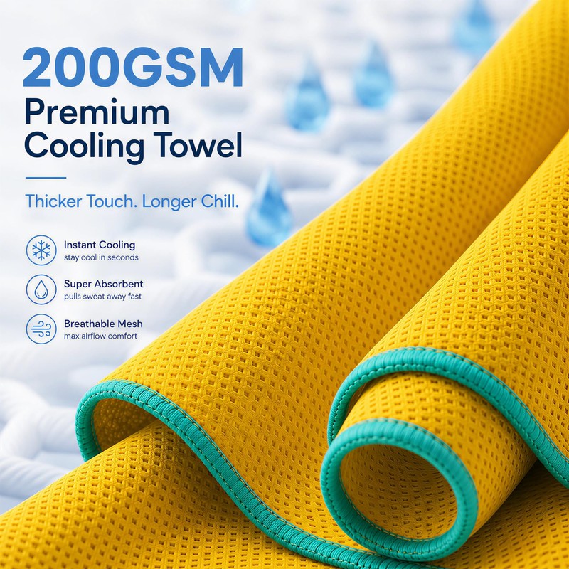 Cooling Towel 200GSM - Sports Neck Wrap (Brazil)