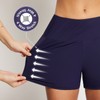 baleaf Swim Shorts Womens Tummy Control High Waisted Swimming Board