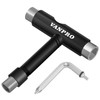 Vanpro All-In-One Skateboard Tool, Universal Carrying, Multi-functional Skateboard Maintenance, Allen
