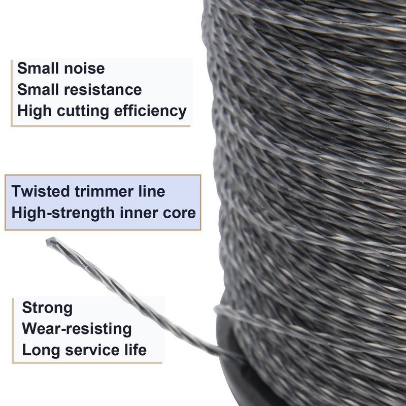 095 Trimmer Line Heavy Duty, 095 String Trimmer Line, Weed