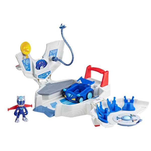 PJ Masks Power Heroes PJ Power Q Playset, Headquarters Set