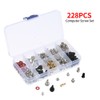 228PCS Basic Computer Screw Kit Desktop Computer Maintenance Screw Set