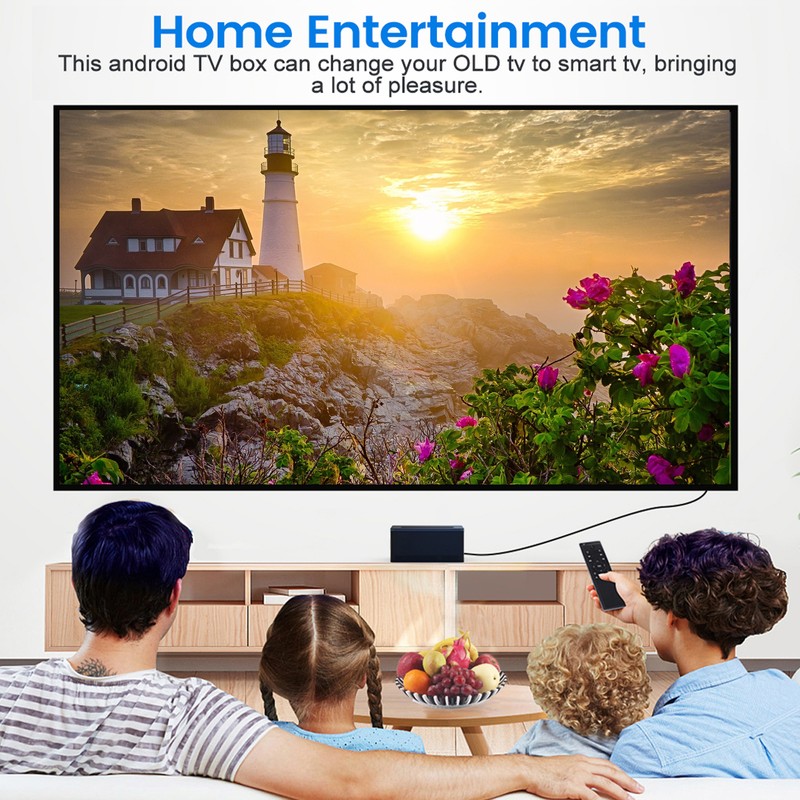 X6 Android 11.0 Smart TV Box Amlogic S905Y4 4K Media