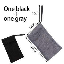 Pack of 2 soap bags, soap bag, soap net, soap bag for solid shampoo, soap bag for shower, soap bags for exfoliating bath and shower sponges for body peeling