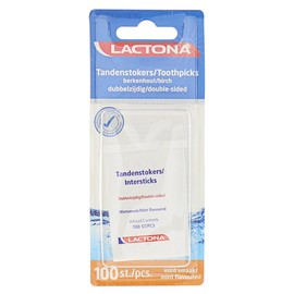 Zahnhölzer Lactona Intersticks Mint Doppelendig