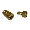 HOTEISON High Pressure Washer 3/8 One-Touch Coupler M22 Compatible, For
