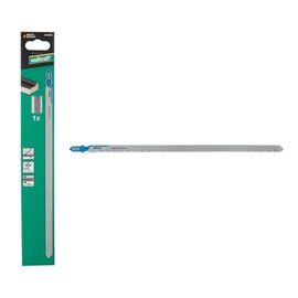 wolfcraft 1 Jigsaw Blade - Fine Cut - Bi-Metal Blade with T-Shaft - Ideal for Sandwich Material, Steel, Copper Tube and Steel Profile up to Diameter 200 mm and 3 mm Wall Thickness - Made in Germany