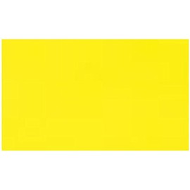 Colonial Cards: 150 Color Cardstock 3" x 5" Index Cards, Bright Yellow, Unruled