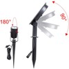 T-SUN LED Landscape Solar Spotlights, Waterproof Outdoor Solar Lights Auto