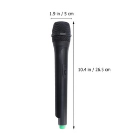 Ipetboom Kids Echo Microphone 3Pcs Costume Microphone, Microphone Prop Microphone for Kids Fake Microphone Toy Microphone Pretend Microphone for Kids Birthday Party Favors, Random Bottom