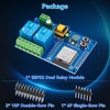 ESP32 Relay Board 2 Channel 5V Relay Module with WiFi
